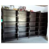 Wood Retail Shelving Units, Qty 4 Wood Retail Shelving Units, Qty 4