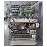 Salon Rolling Shelf With Plexiglass Sides Salon Rolling Shelf With Plexiglass Sides