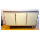 Modern Glass Top Cabinet/Buffet  Modern Glass Top Cabinet/Buffet