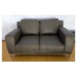 Modern Gray Loveseat Sofa  Modern Gray Loveseat Sofa