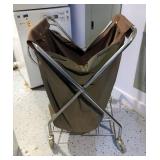 Laundry Day Rolling Cart and Two Plastic Baskets  Laundry Day Rolling Cart and Two Plastic Baskets