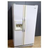 Whirlpool Gold Side-by-Side Refrigerator with Ice and Water Dispenser, Model GD5NHGXLQ00  Whirlpool Gold Side-by-Side Refrigerator with Ice and Water Dispenser, Model GD5NHGXLQ00