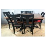 Palettes By Winesburg Dining Table with Six Chairs  Palettes By Winesburg Dining Table with Six Chairs