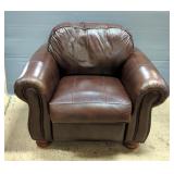 Thomasville Furniture Industries Leather Armchair  Thomasville Furniture Industries Leather Armchair