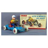 Rosko Toy Lite-O-Wheel Battery Operated Go Kart