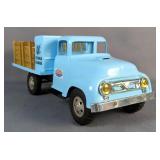 Refinished Pressed Metal Ford Stake Bed Truck 