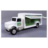 Collection of Ertl Diecast Delivery Vans and Trucks 