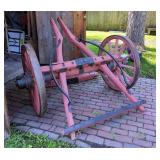 Antique Cannon Carriage Assembly Antique Cannon Carriage Assembly