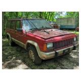 1993 Jeep Cherokee Sport Utility Vehicle, VIN 1J4FJ78S5PL502124 1993 Jeep Cherokee Sport Utility Vehicle, VIN 1J4FJ78S5PL502124