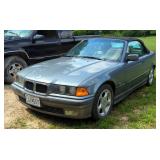 1996 BMW 328iC 1996 BMW 328i Convertible Car, VIN WBABK8320TET94683, Mileage Showing On Odometer 831 1996 BMW 328iC 1996 BMW 328i Convertible Car, VIN WBABK8320TET94683, Mileage Showing On Odometer 831