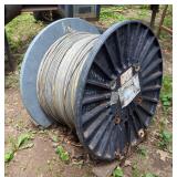 Large Metal Spool with Steel Cable Large Metal Spool with Steel Cable