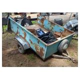 Two Wheel Utility Trailer with Ball Hitch Two Wheel Utility Trailer with Ball Hitch