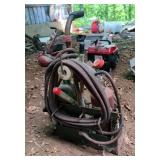 Portable Welding Cart with Tanks and Torch  Portable Welding Cart with Tanks and Torch