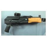 Romania Romarm Cugir/ CAI Mini Draco 7.62x39mm Pistol SN# PF-0644-2019 RO, Holosun Green Dot Sight Romania Romarm Cugir/ CAI Mini Draco 7.62x39mm Pistol SN# PF-0644-2019 RO, Holosun Green Dot Sight