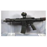 Konza Guns KJ15 5.56 Cal Pistol SN# KJ02675, Pinty Red Dot Sight Konza Guns KJ15 5.56 Cal Pistol SN# KJ02675, Pinty Red Dot Sight