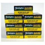Remington Golden Saber Defense .40 S&W Ammo, Approx 140 Rds Remington Golden Saber Defense .40 S&W Ammo, Approx 140 Rds