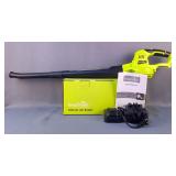 Snap Fresh Cordless Leaf Blower BBT-YOR01 with Battery and Charger