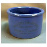 Emola Bros Sanitary Dairy Golden Guernsey Stoneware Crock
