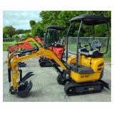 2025 CFG Model QK18R Mini Excavator - Unused 2025 CFG Model QK18R Mini Excavator - Unused