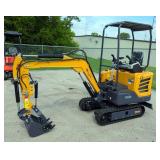 2025 CFG Model MX15RX Mini Excavator - Unused 2025 CFG Model MX15RX Mini Excavator - Unused