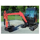 2025 CFG Model QNT50R Mini Excavator With Cab - Unused 2025 CFG Model QNT50R Mini Excavator With Cab - Unused