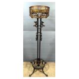 Ornate Metal Plant Stand 