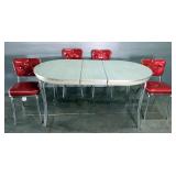 Mid-Century Richardson Seating Corp Table & 4 Chairs