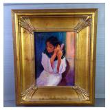 Michael Bingham (American), Original Oil On Canvas, Signed, Framed, Includes Artist Biography On The