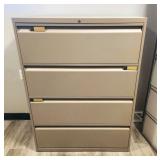 Teknion Lateral 4-Drawer Filing Cabinet