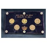 Gold Coins of the World Minted In The 1800