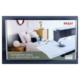 Pfaff Creative Extension Table with Adjustable Guide 