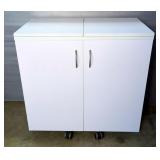 Sewing Craft Cabinet with Fold Out Extension 