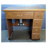 Sewing Machine Cabinet with Lift and Extension 