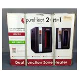 PureHeat 2-in-1 Dual Function Zone Heater & Air Purifier, New In Box 