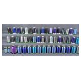 Embroidery, Sewing & Quilting Thread Spools, Various Colors, Approx Qty 50 