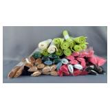 Assorted Kimberbell Embroidery Felt & Velveteen Fabric Rolls 