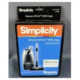 Assorted Simplicity Vacuum Bags: Freedom, Synchrony, HiFlow, and More