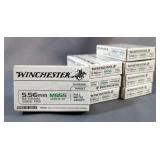 Winchester 5.56mm Ammo, Approx 160 Rounds Winchester 5.56mm Ammo, Approx 160 Rounds