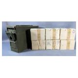 .303 British Ammo, Approx 192 Rds, Contents Of Metal Ammo Can, 7" x 11" x 4" .303 British Ammo, Approx 192 Rds, Contents Of Metal Ammo Can, 7" x 11" x 4"