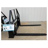 Skid Steer Adjustable Pallet Fork, Model SA11100