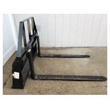 Skid Steer Adjustable Pallet Fork, Model SA11100 