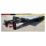 2003 Trailer King TK24LP Flat Bed Trailer, 19