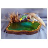 Signed Wooden Bird Carvings By Kester And Monroe