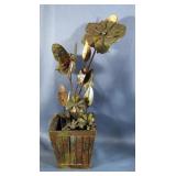 Metal Art Sculptures, Qty 3