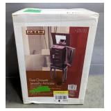 Round The House Five Drawer Jewelry Armoire, New In Box 
