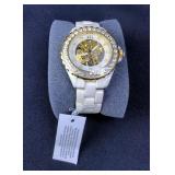 Adrienne Ladies Mechanical Watch With Embellishments