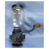 Crystal Coffee Grinder with Glass Jar