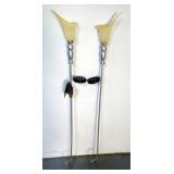 Solar Garden Stake Lights, Qty 2, 52.5" 