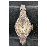 Wyler Diamond And 10K Rolled Gold Plated Ladies Wyler Diamond And 10K Rolled Gold Plated Ladies