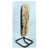 Indonesian Petrified Wood Specimen On Metal Display Stand, 10" Tall  Indonesian Petrified Wood Specimen On Metal Display Stand, 10" Tall